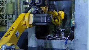 Роботизация производственной линии ESTUN