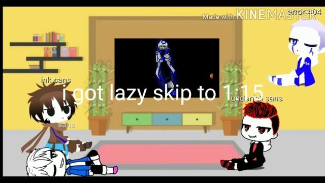 Aus react to Sanses au voices part 1(error404) смотреть онлайн