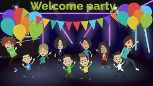 Welcome party 1