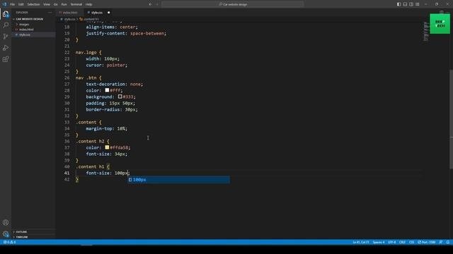 Car Website Design | Html5 CSS3 & Javascript Tutorial | Learn with Pro ...