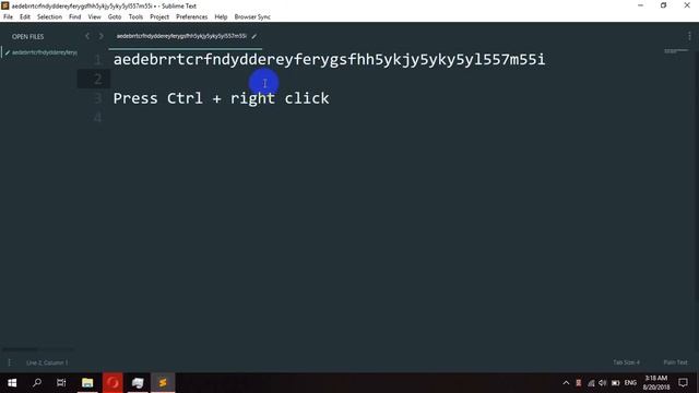 How to Merge multiple lines into one using Sublime Text смотреть онлайн
