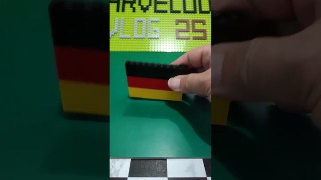 HOW TO BUILD GERMANY FLAG IN LEGO? ? #shorts #lego #germany #flag #amazing #subscribe #marvelous