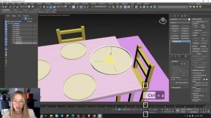 3ds max для начинающих. Полигональная сетка объектов Создаем: стулья, стол, посуду Урок 3.1