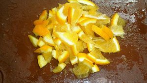 Чай с имбирем и апельсином