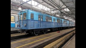 Поездка по Арбатско-Покровской линии на составе типа 81-702 "Д"