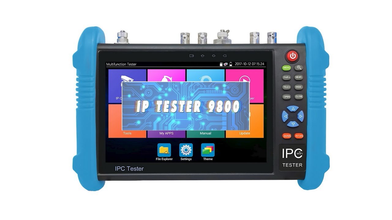Обзор тестера видеонаблюдения IPC TESTER WANGLU 9800