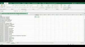 Как поставить плюсы перед словами в ячейке Excel?