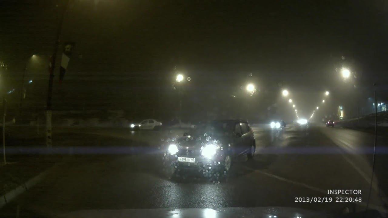 Почти ДТП Смоленск, 02.01.18, Рославльское шоссе. смотреть онлайн