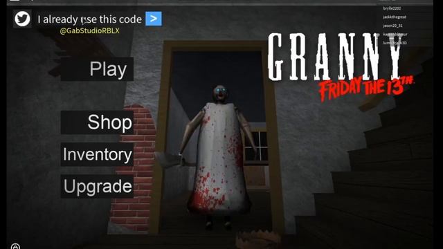 All new working codes! Roblox Granny смотреть онлайн