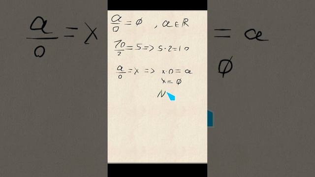 Почему на ноль делить нельзя? #математика смотреть онлайн