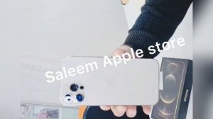 SALEEM APPLE STORE ?Iphone 12 Pro Max? Storage:128GB Price: 215500? NON-PTA ?#Call 03478026148