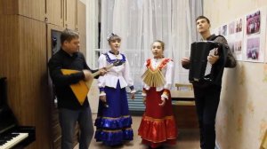 Дуэт "Забава" Долгих Алина Гасымова Милана - Русская народная песня "Я посеяла ленку"