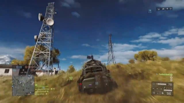 Battle Field 4, Bombs -explosions/gun game смотреть онлайн