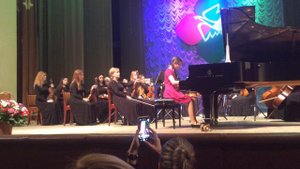 Фаталиева Амина на фестивале "Наши надежды"