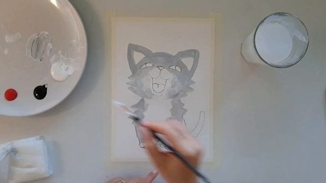 How To Draw Kitty! || Как нарисовать котенка!