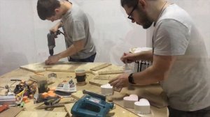 Процесс создания фотозоны.