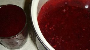 Клюквенно-яблочный морс