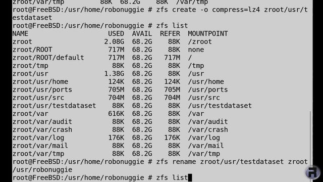 FreeBSD ZFS Learning Curve #2 - Dataset Fun смотреть онлайн