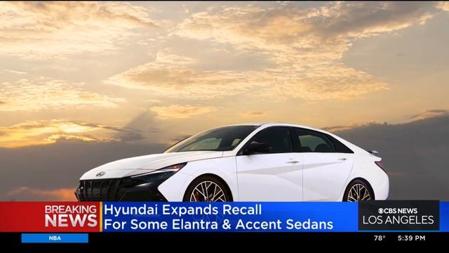 Hyundai expands recall for some Elantra and Accent sedans смотреть онлайн