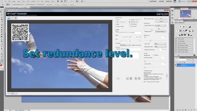 Tutorial: Creating a QR Code event with Adobe Photoshop Plugin "QR Code Generator 2.0.2" by EVEnX смотреть онлайн