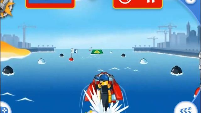 гонка на гидроцикле лего игры