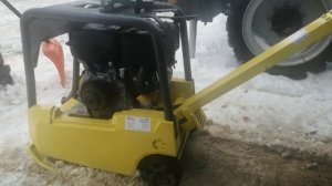 Продажа б/у виброплиты бензиновой wacker DPU 3750 H, 230 кг