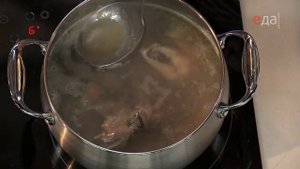 Уха из стерляди с копченой форелью