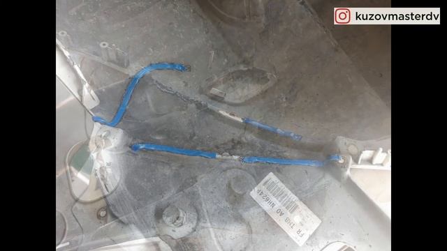 Ремонт бампера Honda Insight смотреть онлайн