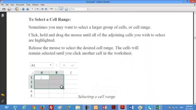 Lesson 07 Cell Basic - Microsoft Excel 2013 - Sahalsoftware - Afsoomaali