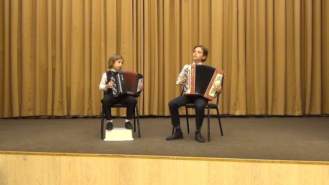 Дуэт баянистов Е.Дербенко О чём гармони говорят