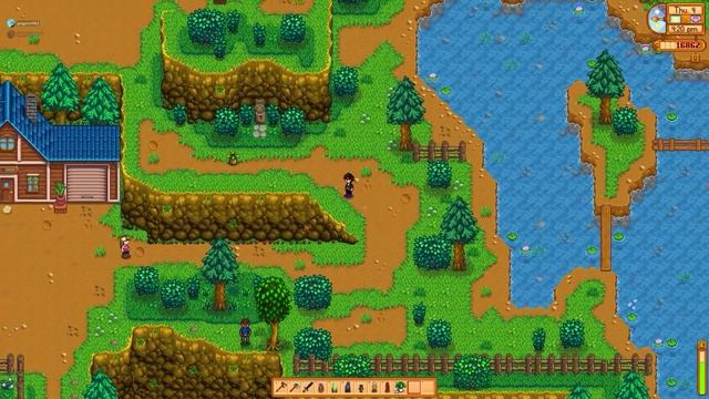 Stardew Valley PC Co-Op Multiplayer With Waifu Part 10 смотреть онлайн