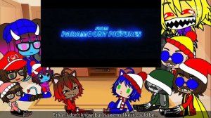 The Ethans + Sonic Characters React To:Sonic Movie 2 Trailer by Paramount Pictures (Gacha Club)