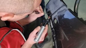 Ремонт бампера без шпатлевки! Сварка пластика! Подготовка, нанесение грунта и готовый  результат!