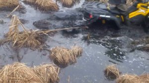 Квадроцикл на гусеницах Тест-Драйв