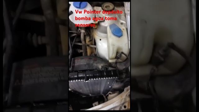 Vw Pointer depósito radiador toma bomba agua sensores