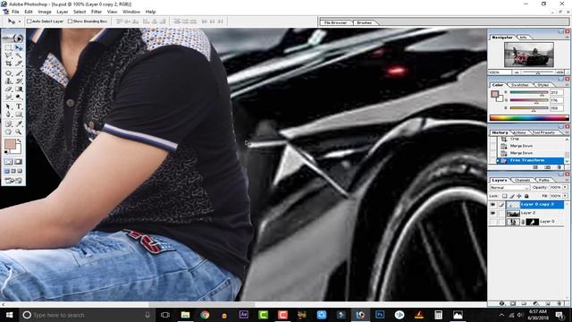 How to Change Background in Photoshop 7.0 in Hindi / Urdu смотреть онлайн