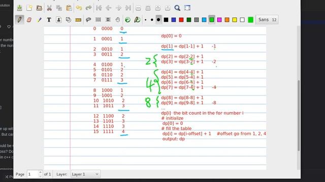 Leetcode--338 counting bits (DP) смотреть онлайн