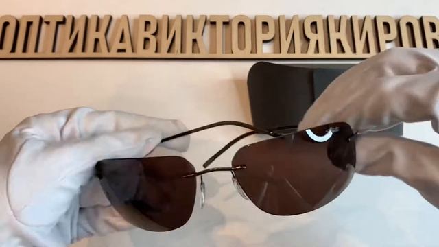 Очки солнцезащитные 8698 с6240 Silhouette c футляром смотреть онлайн