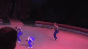 Акробатическая пара женская цирк Acrobatic pair of women's circus