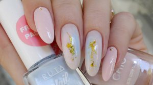Нежный маникюр в пастельных тонах (обычный лак)