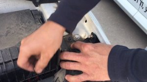 ṦKODA YETI Установка пневмоупоров капота от компании ПАТРИОТ