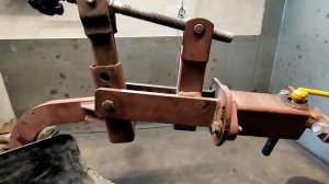 Плуг "сморгонский" с прицепным к мотоблоку МТЗ. Устранение люфтов-2021.05