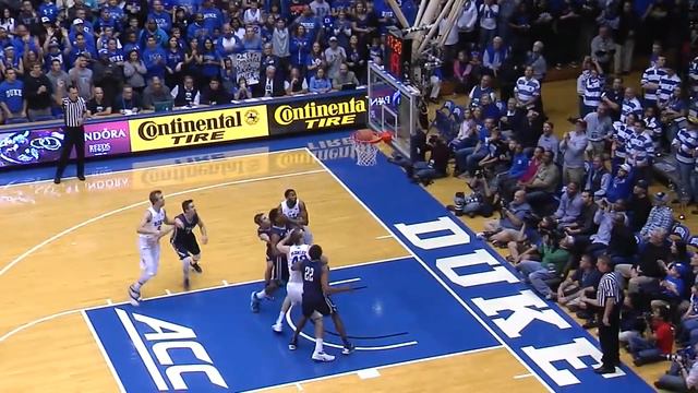 Top Plays: Duke 80 Yale 61 112515