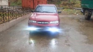 Дневные ходовые огни на Дэу Нексия