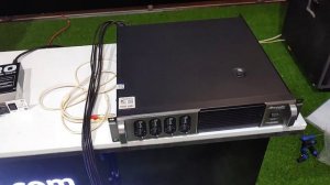 Mixer Behringer XENYX QX2442USB, Crossover Behringer CX2310, Main dB acoustic MA8004