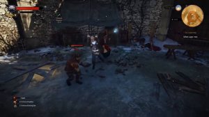 The Witcher 3 Madman Lugos Boss Fight Hard Mode