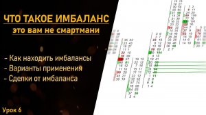 Что такое зона имбаланса на графике. Почему имбалансы в смартмани не работают? Урок 6