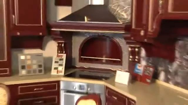 Кухни из натурального дерева в Москве от Интерстиль. смотреть онлайн