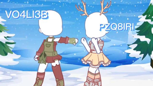 10 ИДЕЙ ДЛЯ НОВОГОДНИХ КОСТЮМОВ! /Гача клуб-Gacha club/.Daia.༆