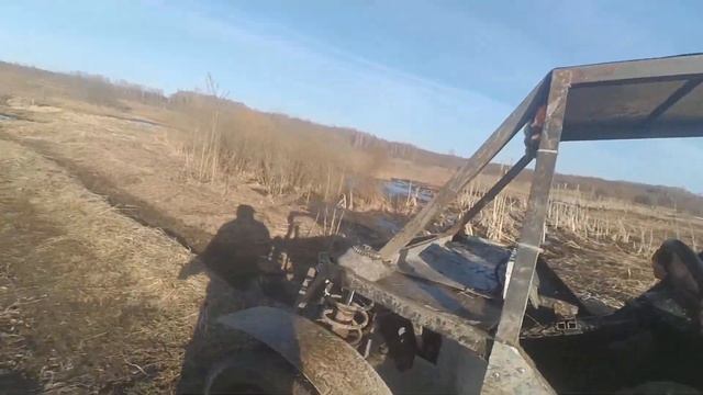 Самодельный Багги.Проезжаем болотистую местность, покатушки 2017 Часть 2. смотреть онлайн